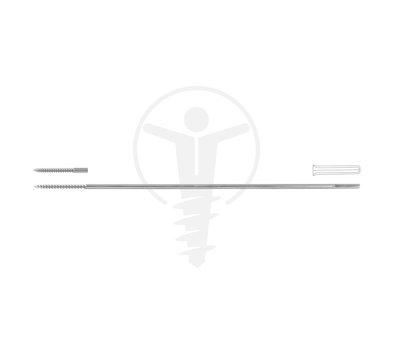 GUIDE WIRE THREADED
