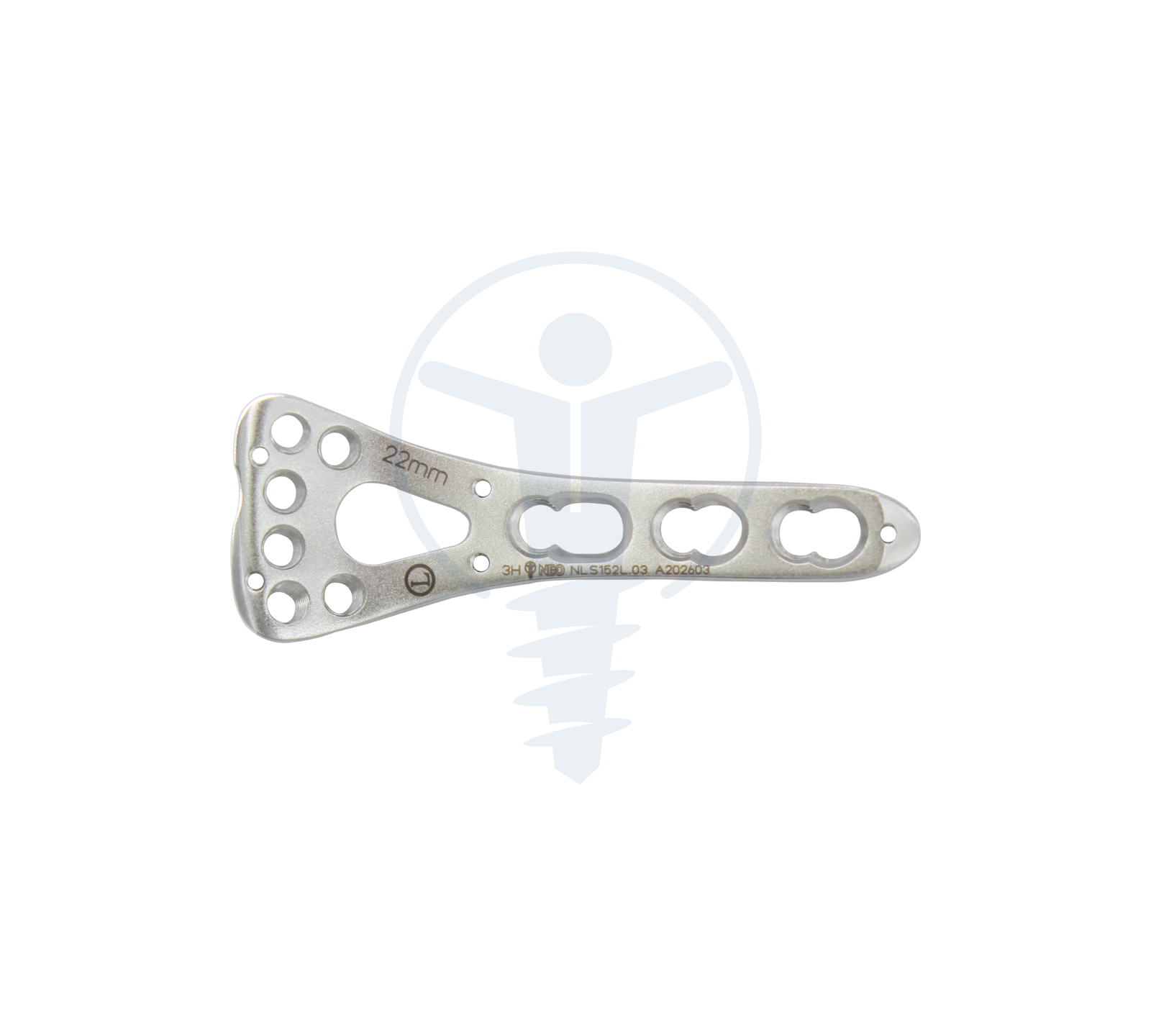 NEON LCP VOLAR DISTAL RADIUS PLATE Ø2.7/3.5mm